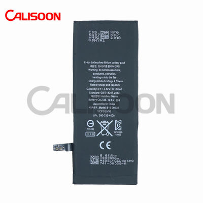 1715mAh Zastępne baterie dla iPhone'a 6 IPH 6s Telefon komórkowy