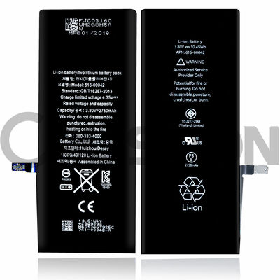 Wymiana baterii 2750mAh OEM dla iPhone'a 6 Plus Certyfikat FCC