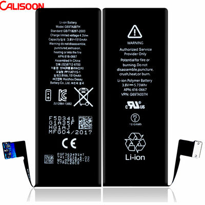 Pojemność 1810mAh Zastępcze baterie dla iPhone'a 6 1,41 uncji Białe