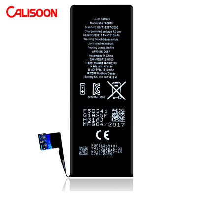 Bateria litowo-jonowa Slim Design dla iPhone'a 6 Biały Wyjście 5V 6.2x2.9x0.2cm